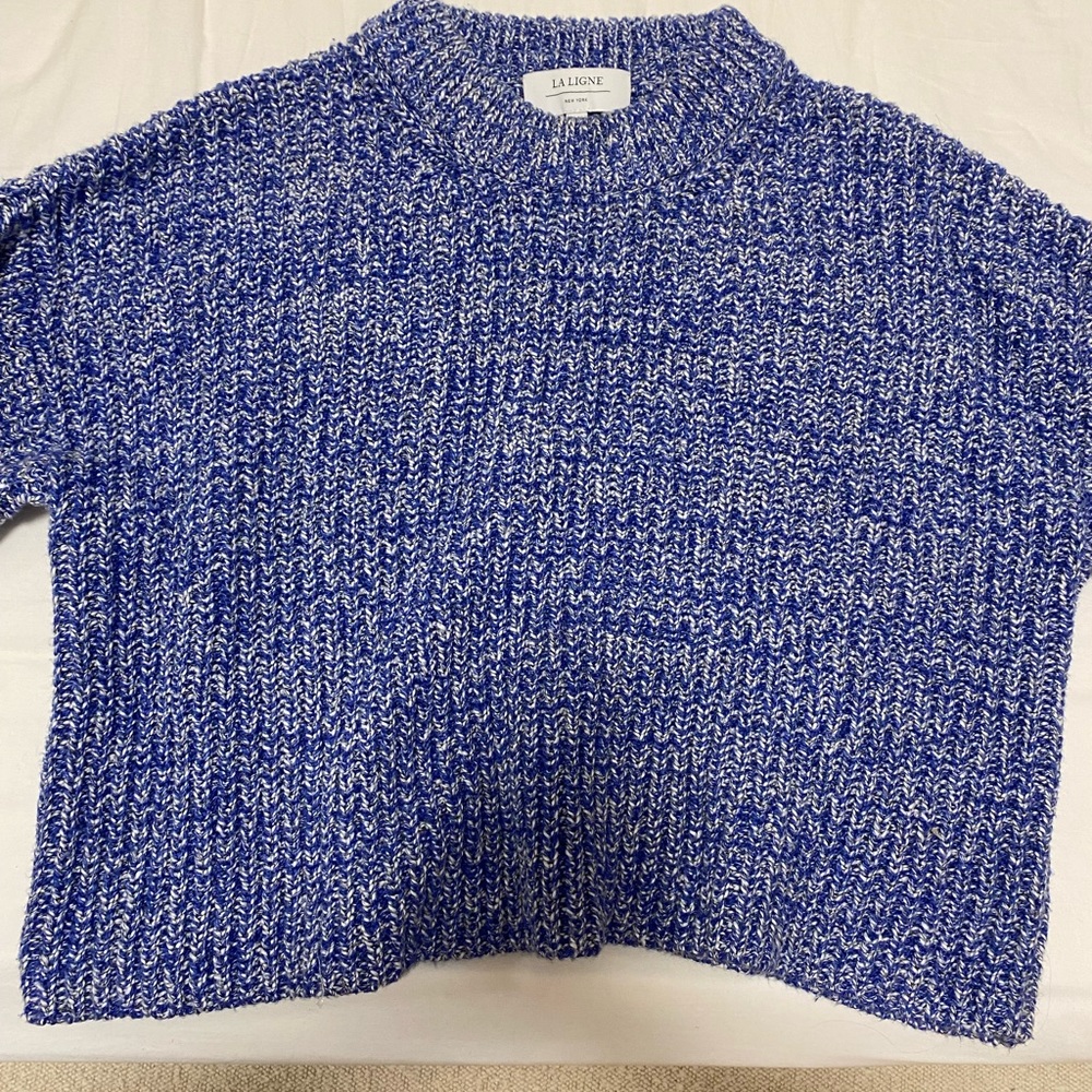 La Ligne blue sweater